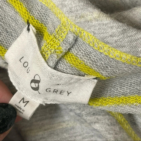 LOU & Grey Grey Striped‎ Sweater M - Picture 3 of 7